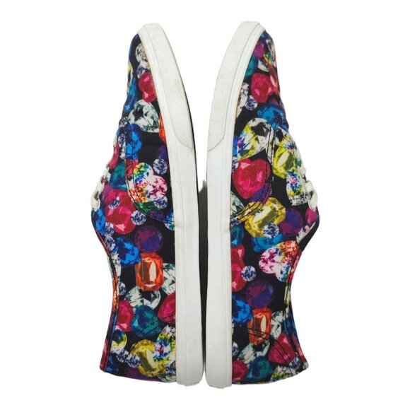 Vans Off The Wall Authentic Lo Pro Jewel Lace Up Women 7.5 Mens 6 Sneaker Shoes - Picture 2 of 10